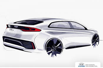 Hyundai Ioniq «засветился» на дорожных тестах