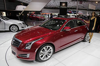 Седан Cadillac ATS признан «Автомобилем года 2013»