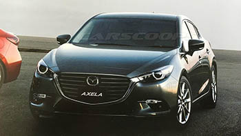 Опубликованы фотографии новой Mazda3