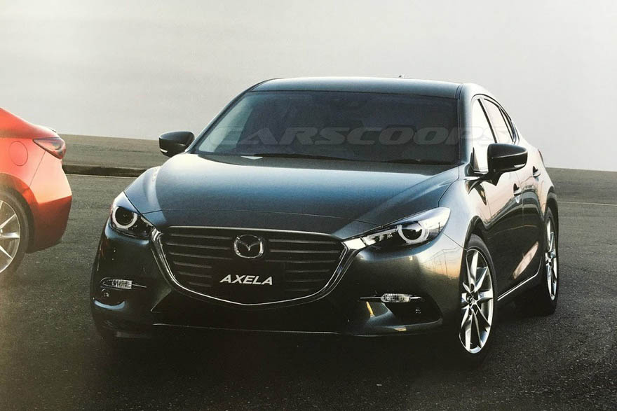 Опубликованы фотографии новой Mazda3