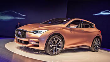 Infiniti представил концепт Q30 во Франкфурте