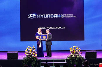 Hyundai Accent стал «Выбором года 2012» в Украине