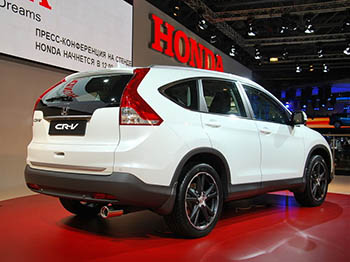 Honda CR-V с двигателем 2,4 л появился в Украине