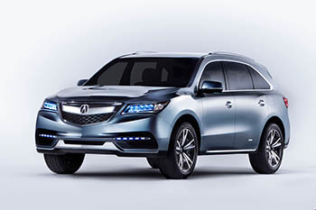 Acura представила прототип кроссовера MDX