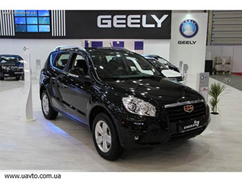 Geely показал на SIA’2013 свой первый кроссовер Emgrand Х7