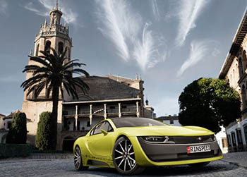 В Швейцарии разработали беспилотный автомобиль на базе BMW i8